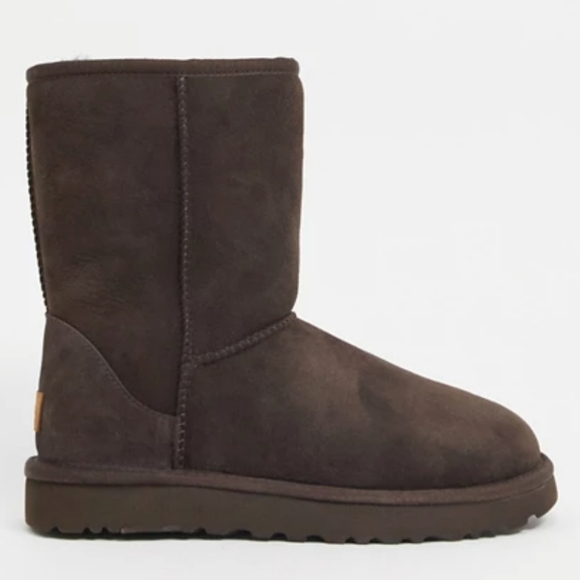 UGG Classic II Short Boot Chocolate Brown 6 - Picture 2 of 11